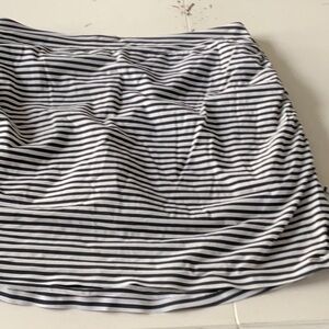 GFore Striped Navy and White Women's Skort
